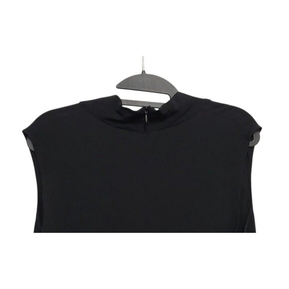 MAXMARA Sleeveless Shift Maxi Dress Sleeveless Deep V Long Shift - Picture 9 of 13